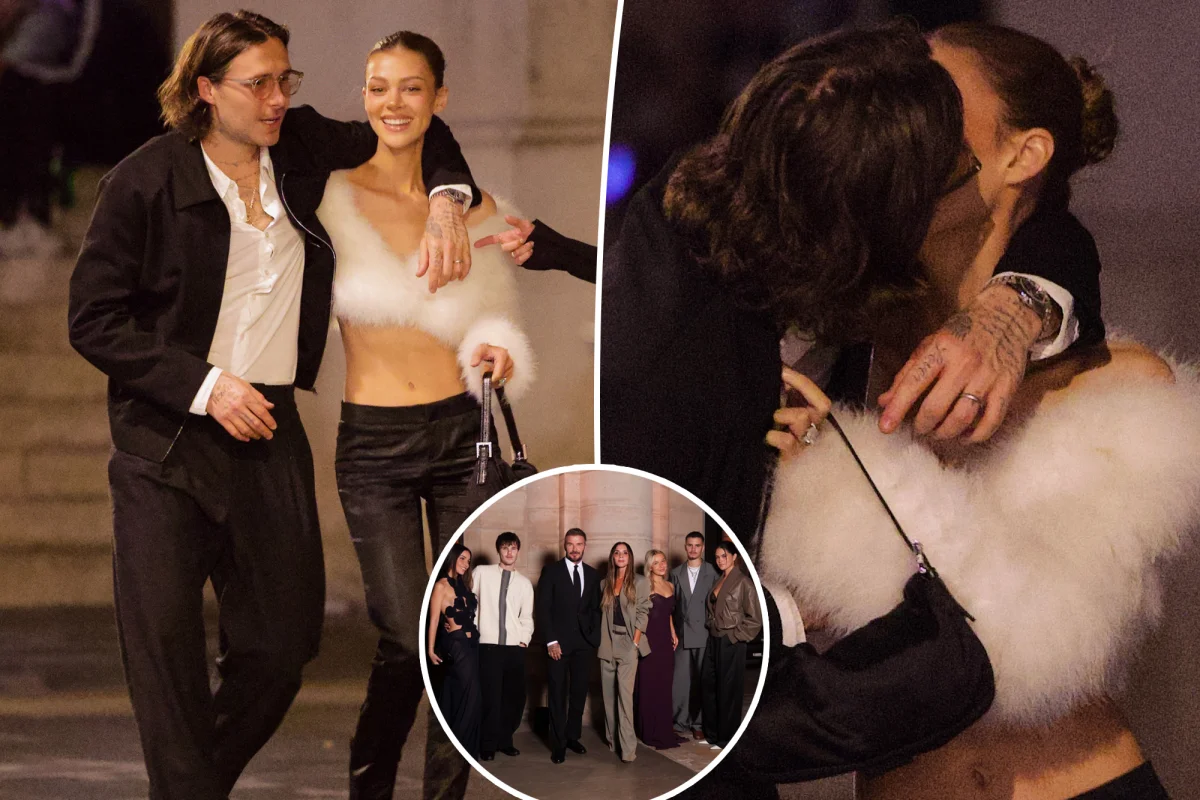 Brooklyn Beckham ve Nicola Peltz Paris'te PDA gösterdiler