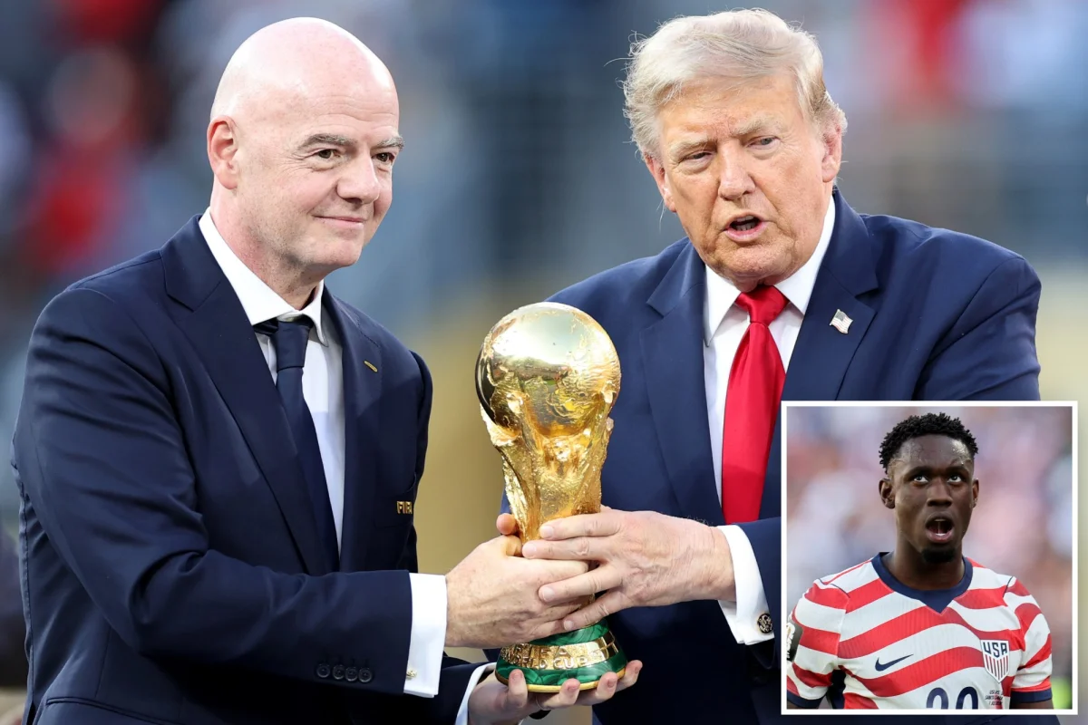 Infantino, Trump görüşmesinde ABD yıldızının kırmızı kartını iptal ettirdi