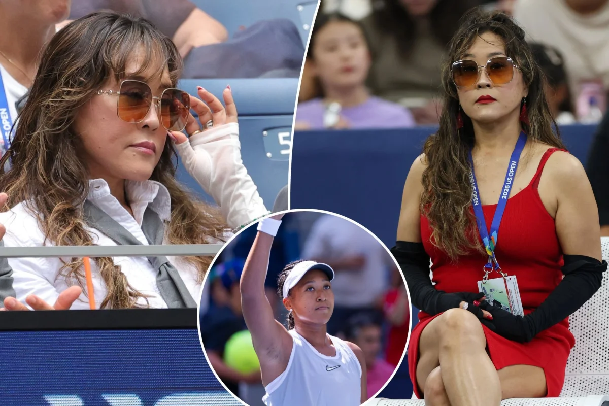 Naomi Osaka'nın annesi US Open'da sahneyi ele geçirdi