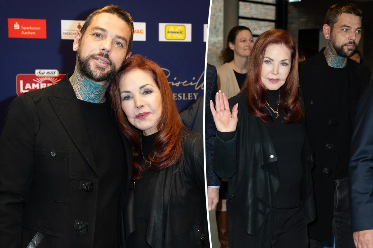 Priscilla Presley ve Oglu Almanya'da