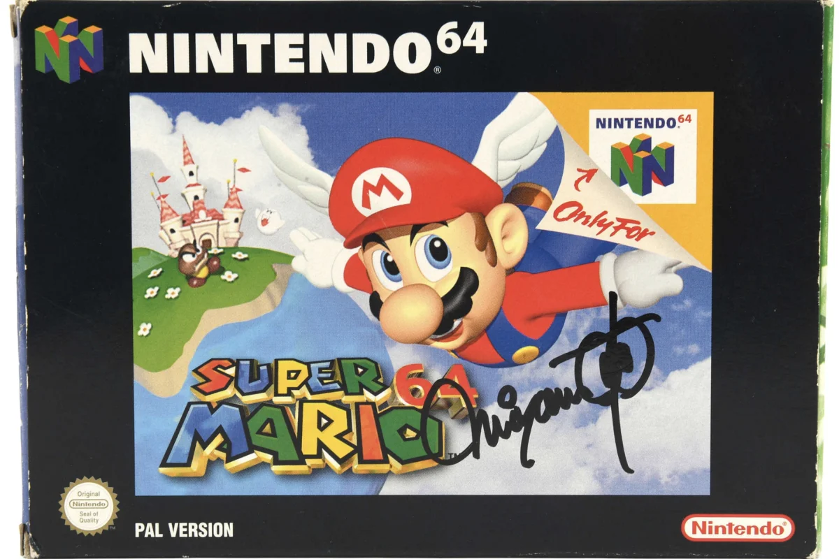 Nintendo 64 Super Mario kutusu £8.000'de satildi