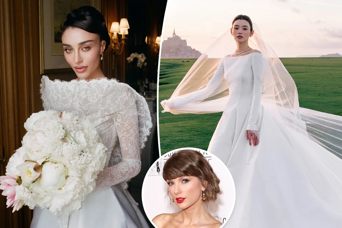 Taylor Swift'in mücevher düğün elbisesi olabilir mi?