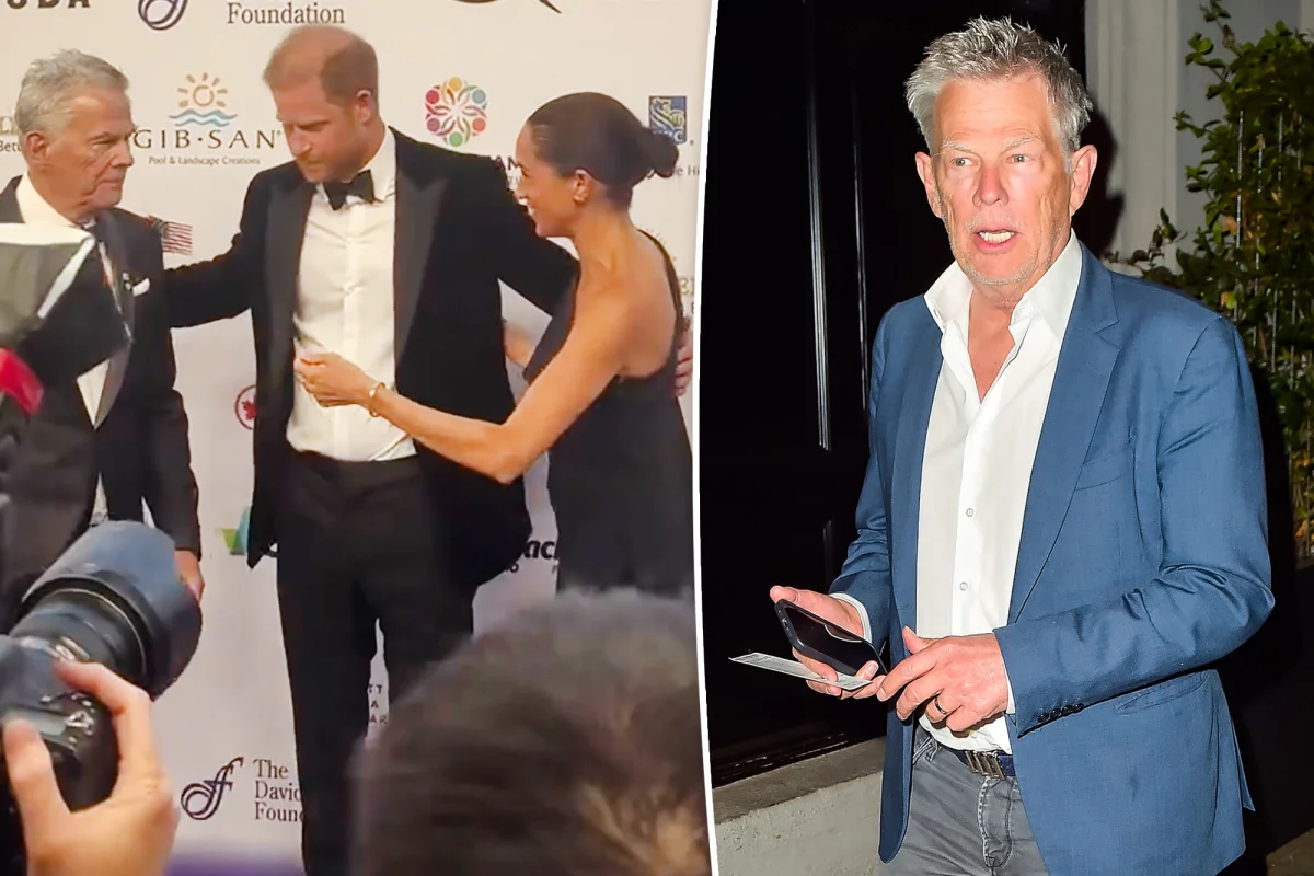 Meghan Markle ile David Foster'un akranlik anindan ortaya cikan gercek