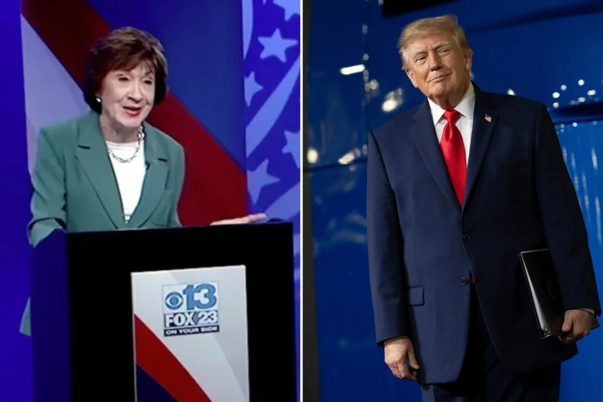 Susan Collins, Trump'tan uzak duruyor: 'Senatörüm olmak için bana yardımcı olmasını bekliyorum'