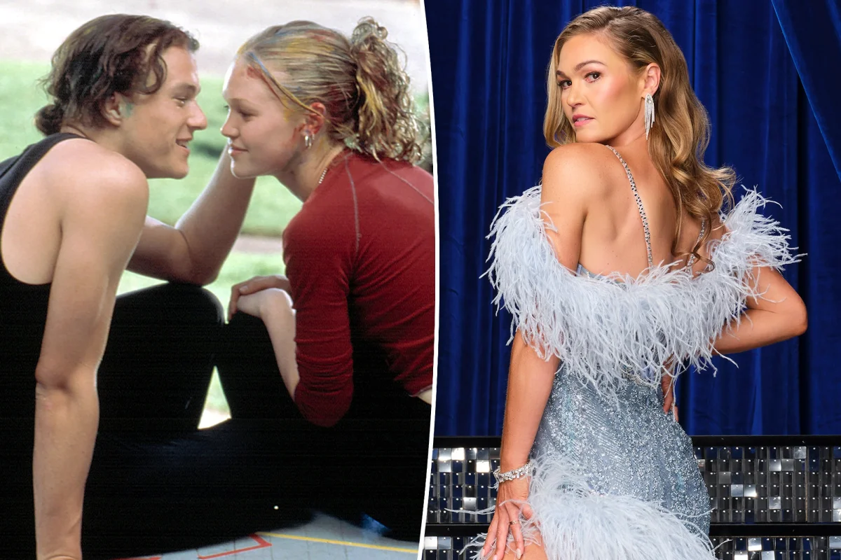 10 Things I Hate About You efsanesi Julia Stiles, Heath Ledger'e dansla anı