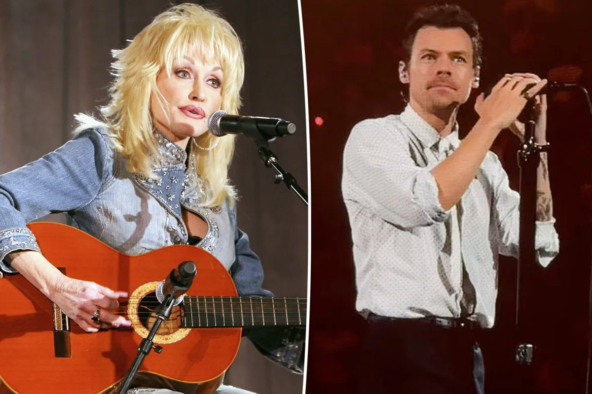 Dolly Parton'in anlamakla zorlanan övgüsüyla Madison Square Garden'da heyecan yaratan Harry Styles
