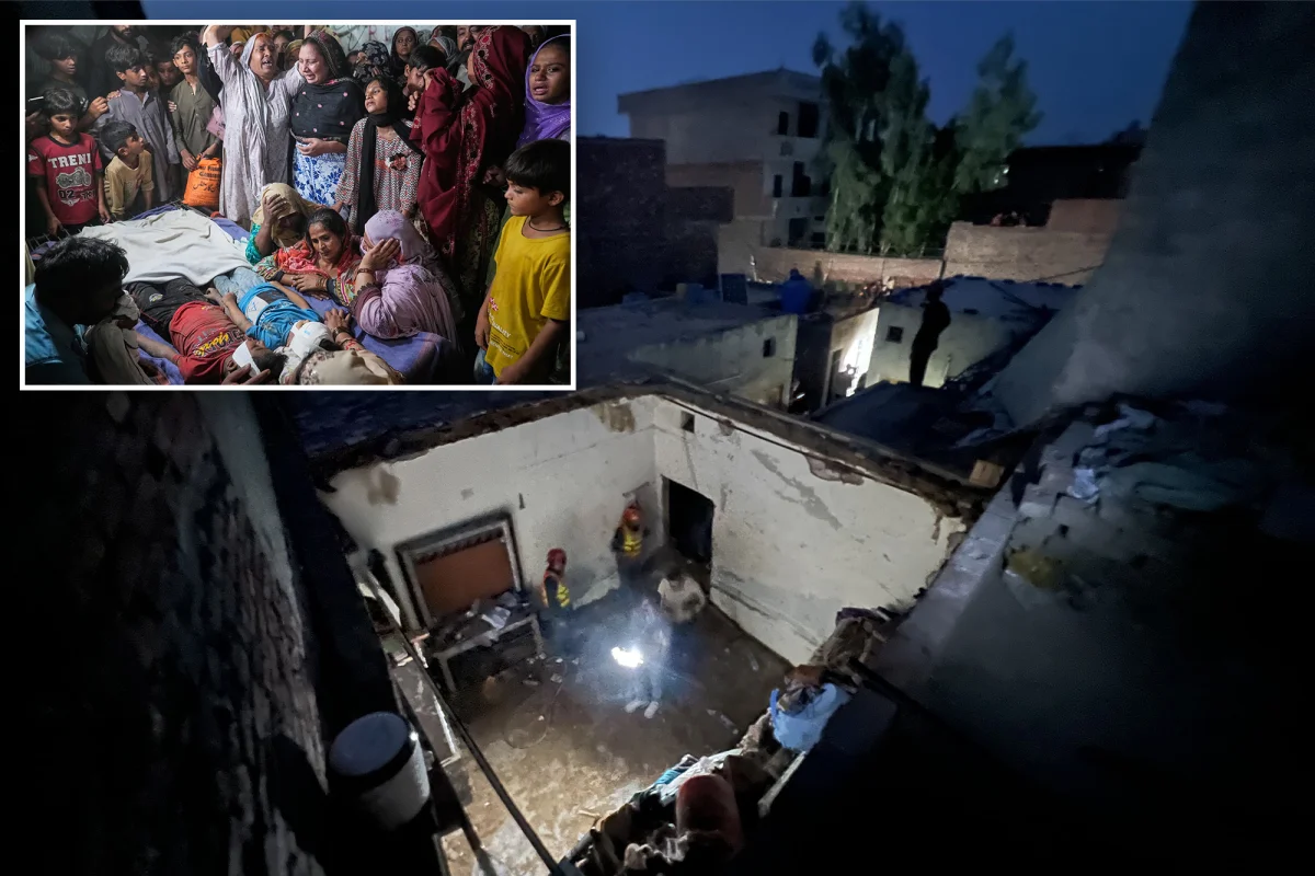 Pakistan'da bir ders merkezindeki tavanin collapssi, en az 14 cocuk olduruyor