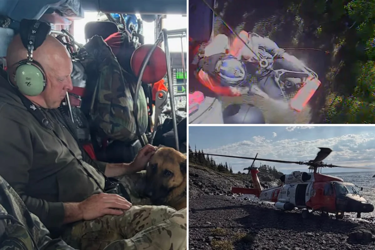 Amerikan yürüyüşçüsü Craig Berg, Michigan adaında bir hafta kayıp kaldıktan sonra helikopterle kurtarıldı