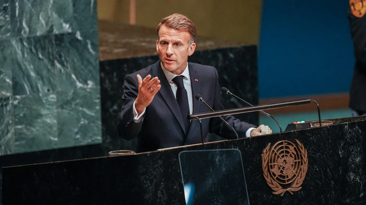 Macron, Gazze'de inaktivite için "bütünimize utanma" dedi