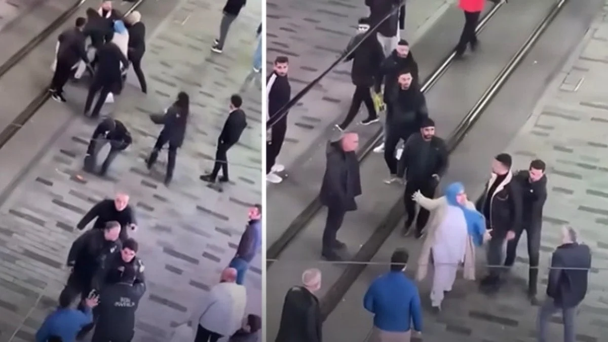 İstiklal Caddesi'nde AVM ve Sokakta Çıkan Kavga: Güvenlik Görevlisi ve Vatandaşlar Çatıştı