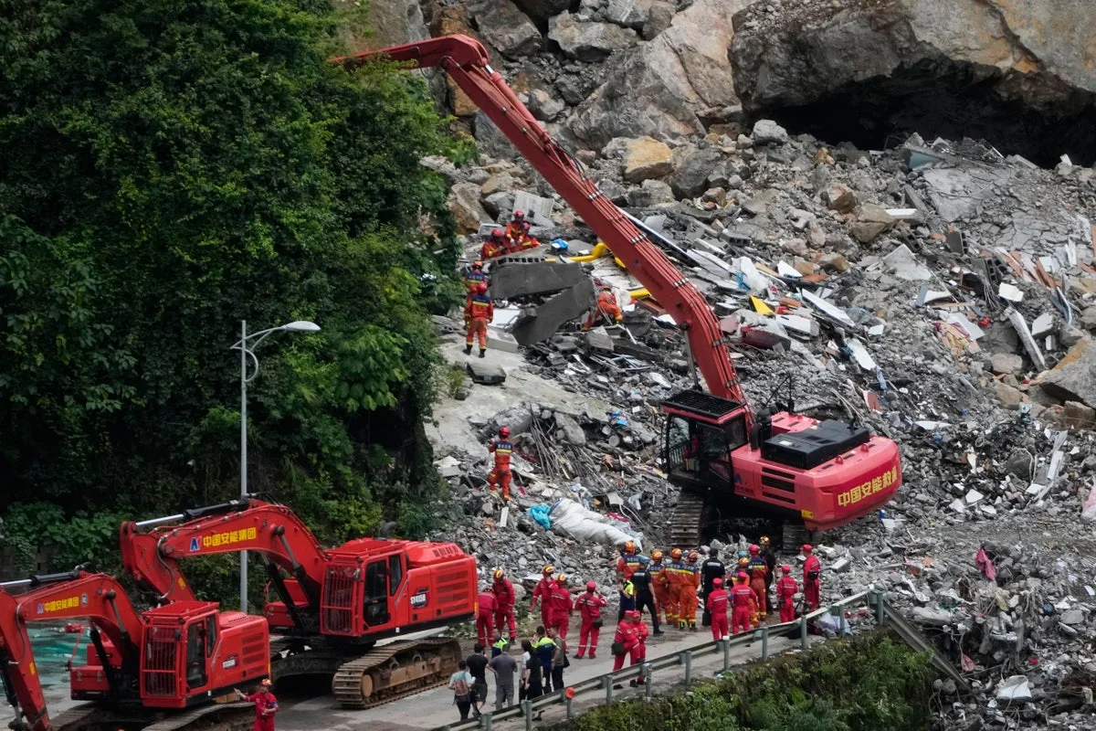Çin'de heyelan: En az 8 ölü, 34 kişi kayıp