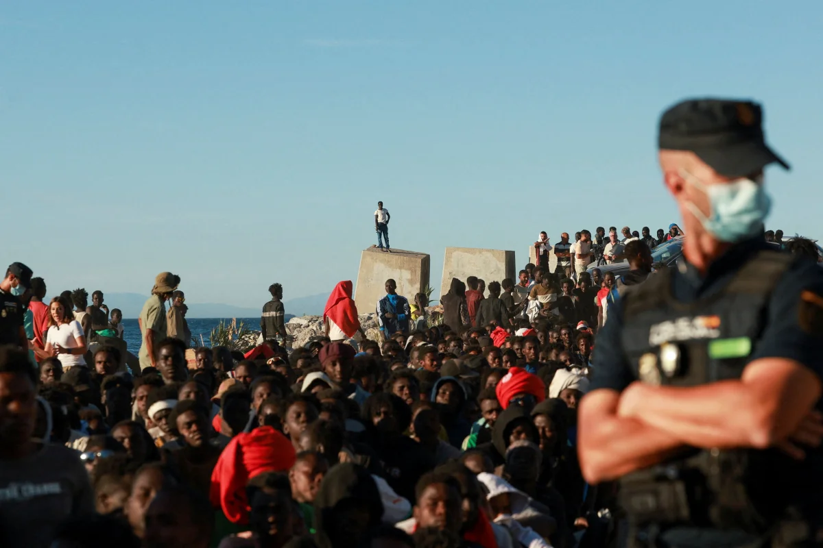 Rusya ve İsrail'in Ceuta mülteci krizinde yayınladığı yalanlara sahip olduğu söyleniyor