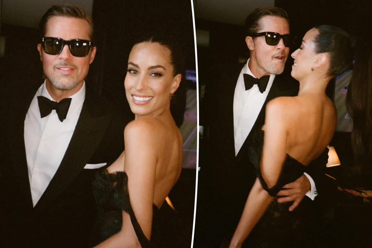 Brad Pitt ve Ines de Ramon, Taylor Swift'in evlenmesine katildilar