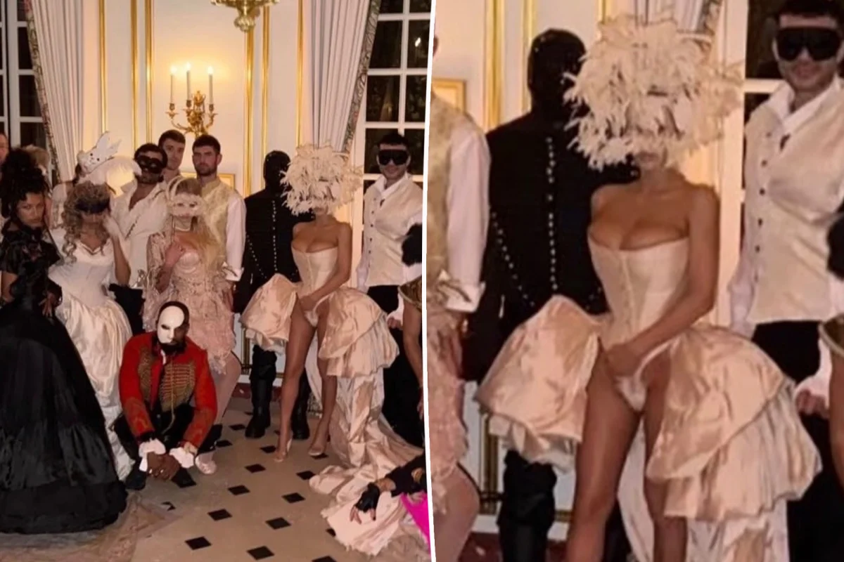Kanye West, 49.yasi nedeniyle maske temasinda partiye 6 rakam harcadi