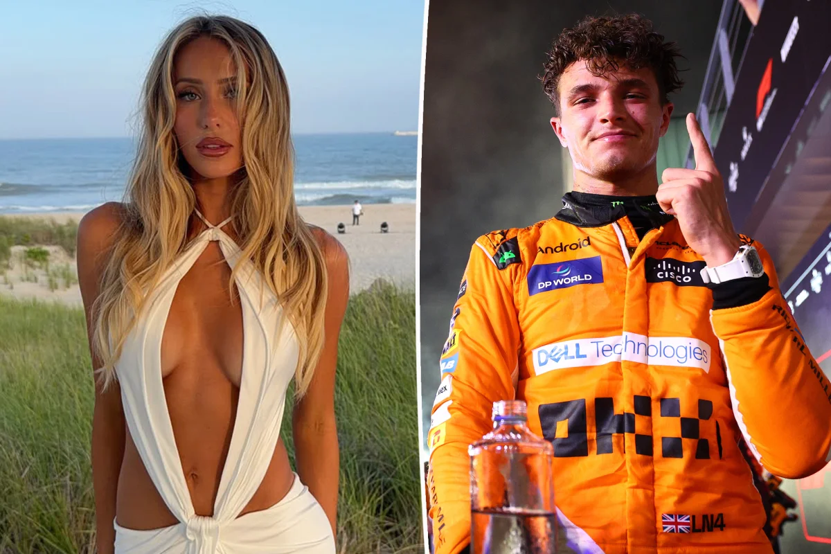Lando Norris ile romantiklik iddialari ortaya cikti