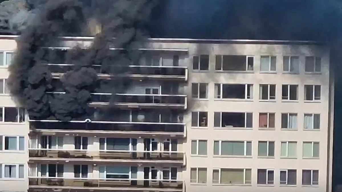 Belçika'da apartman bloğunda yangın: several ölü