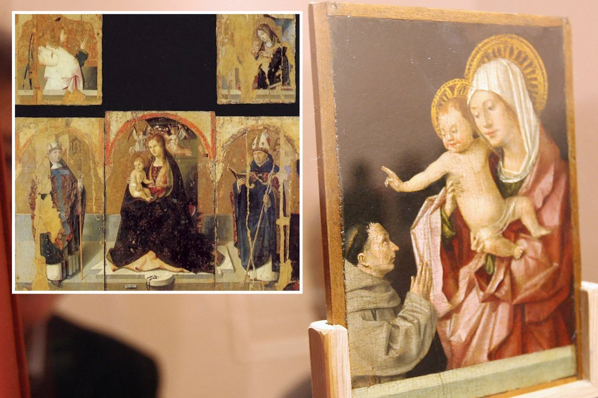 Messina'nın en önemli eseri olan Antonello da Messina'nın 4 eseri çalindi.