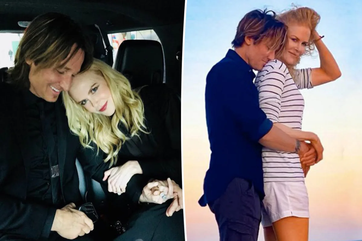 Nicole Kidman ve Keith Urban'dan birbirine sevgi gösterisi