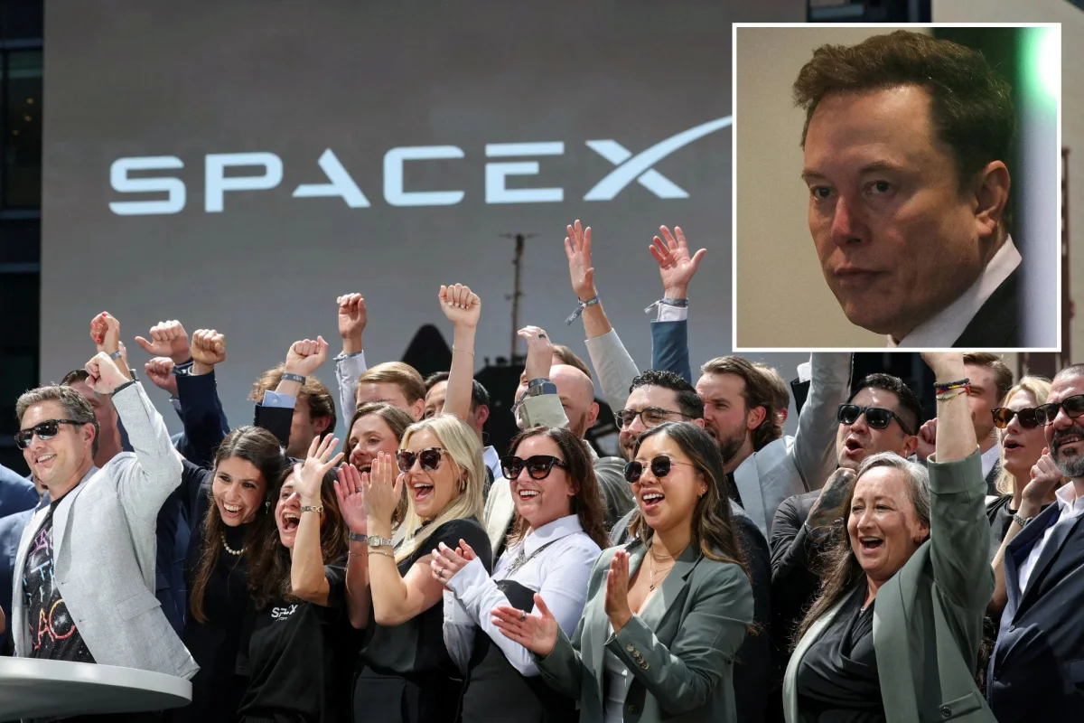 SpaceX paylaşımları $135 IPO fiyatından düşerek geriledi