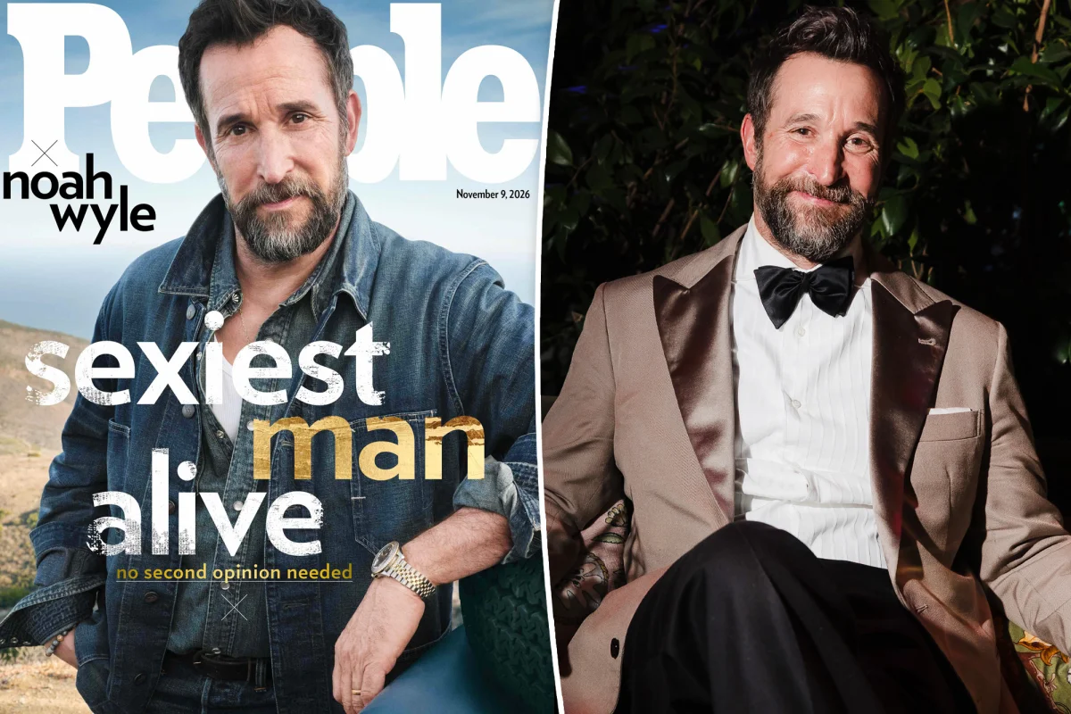 Noah Wyle, People dergisiyle 'Sexiest Man Alive' ödülünü aldı