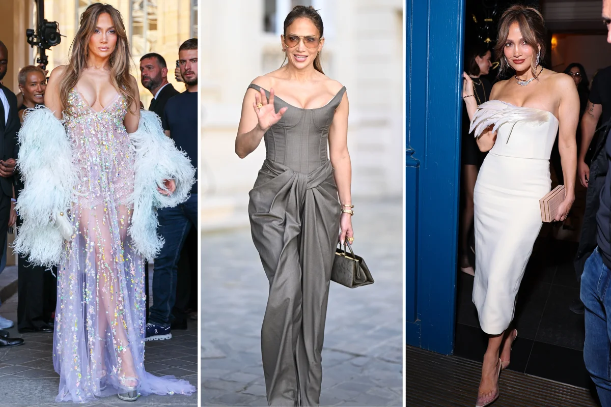 Jennifer Lopez, Celia Kritharioti Paris Haute Couture Fashion Week'de göz kamaştırdı