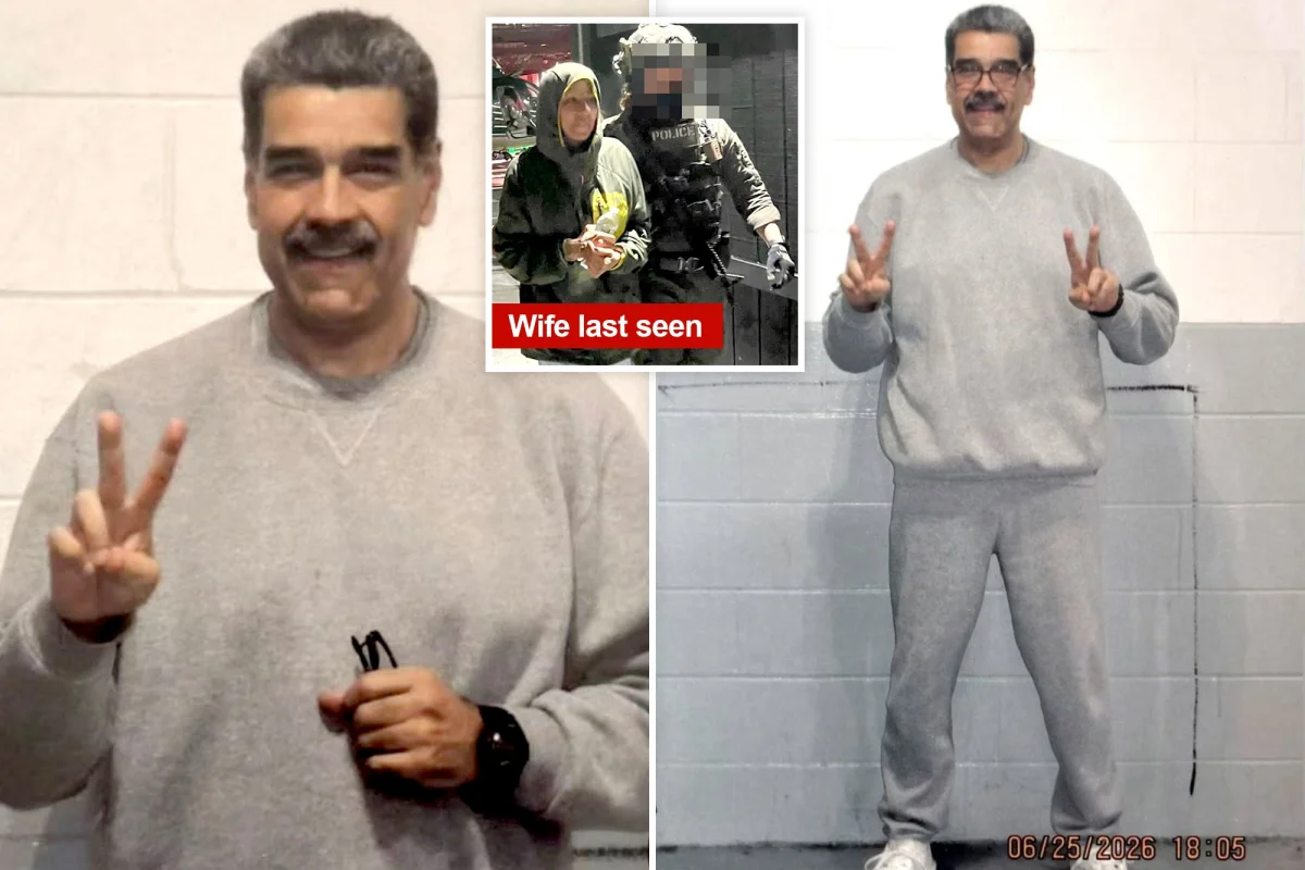 Maduro, New York Hapishanesinde Zayıflamış ve Gülümseyerek Barış İşareti Yaptı