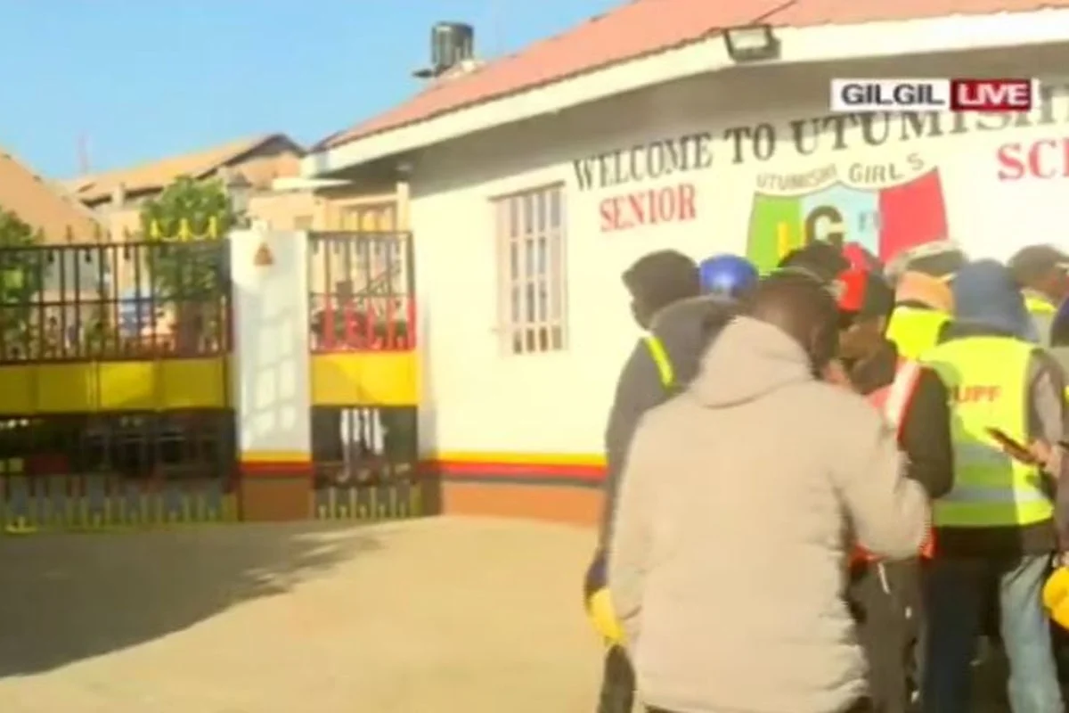 Kenya'da kiz okulunda yangin