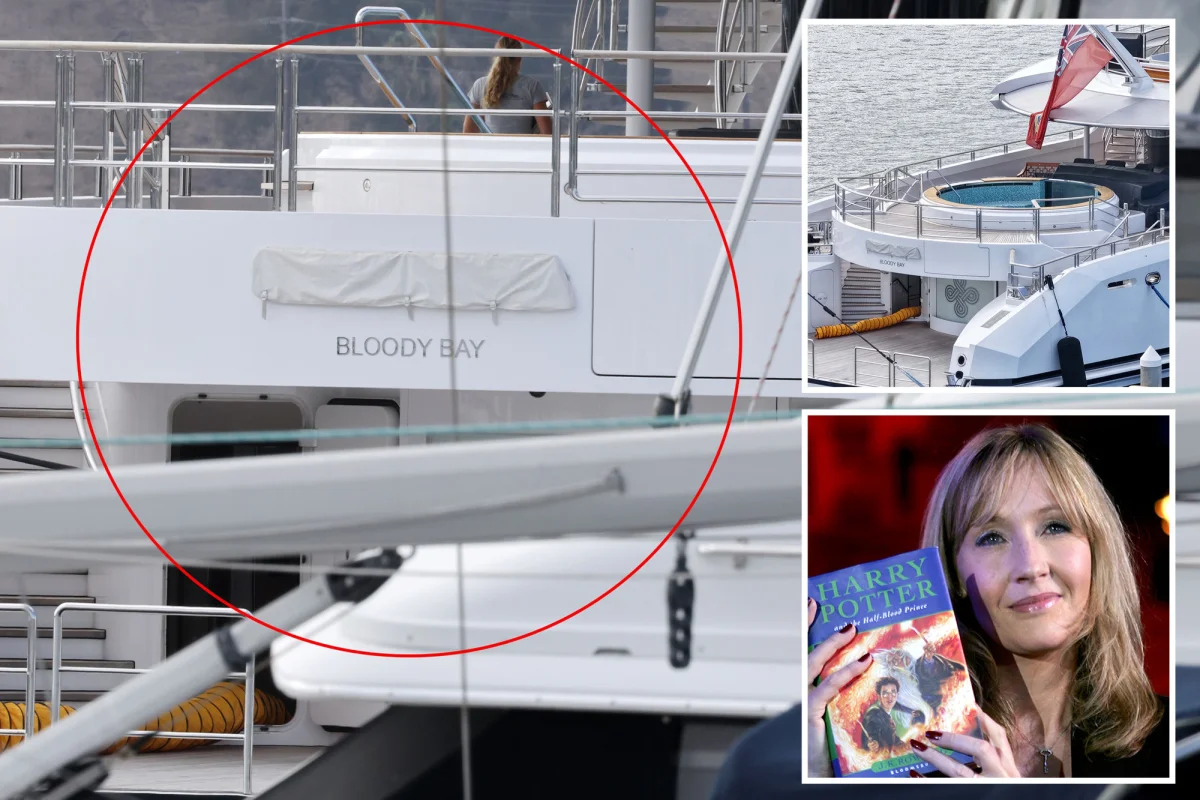 JK Rowling'in 150 Milyon Dolarlık Süper Yatınının Gizli Fotoğrafları