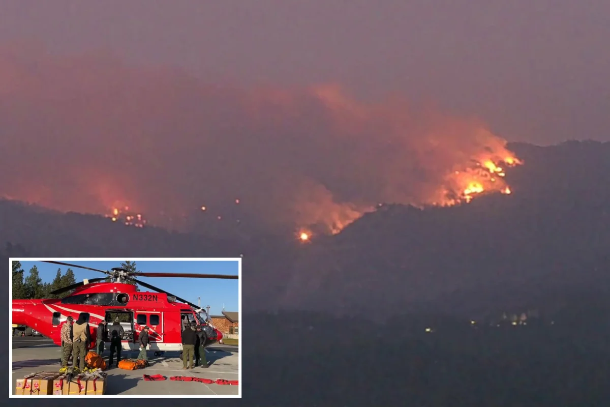 Yosemite'te yangın söndürme helikopteri stürtu, iki pilot öldü