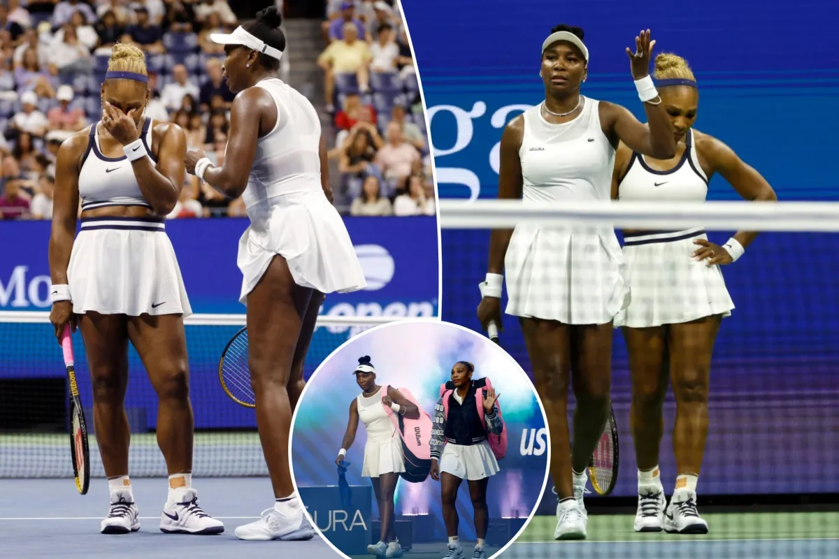 Williams Kardesler US Open'de Düştü, Dörtlü Finalden Çekildi