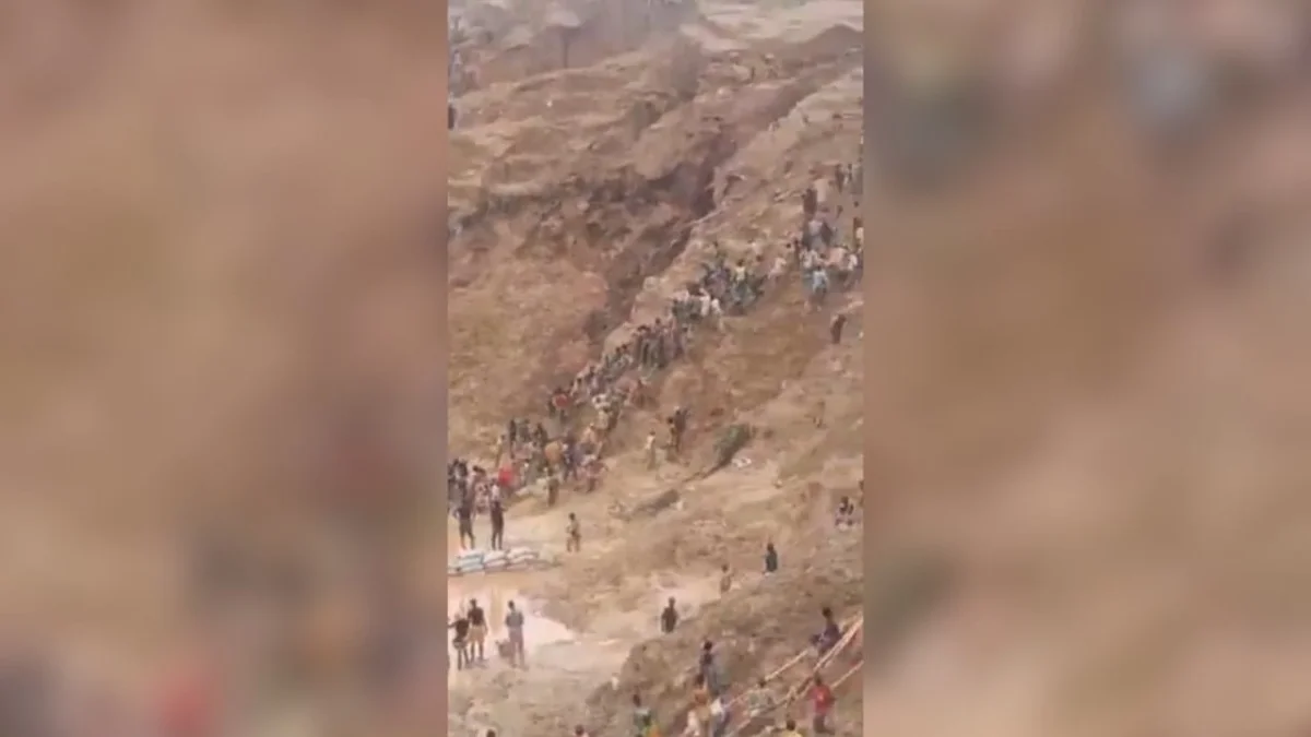 Orta Afrika Cumhuriyeti'nde Maden Çökmesi