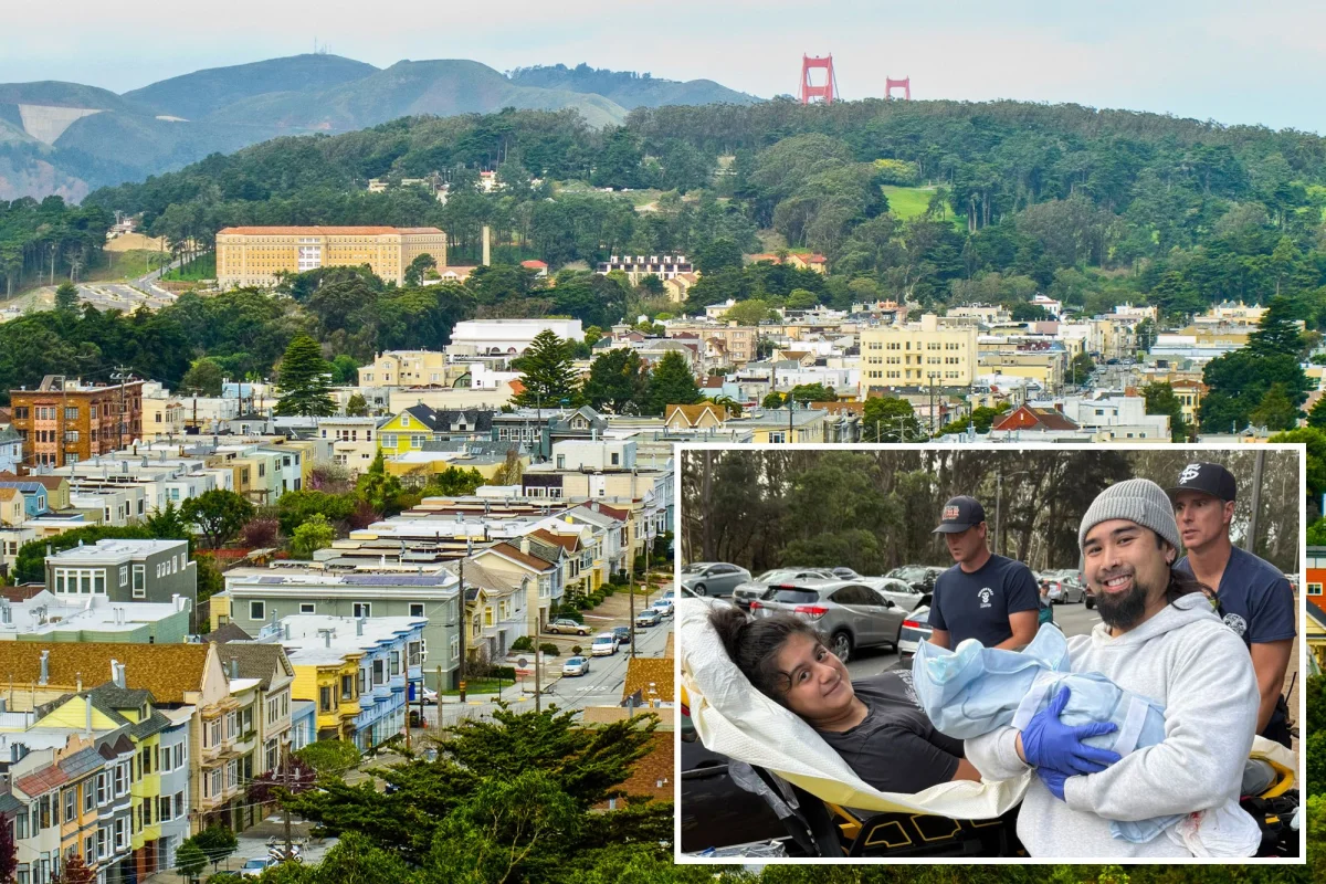 San Francisco'da Trafikte Doğum: Kadın Yol Üzerinde Bebek Dünya