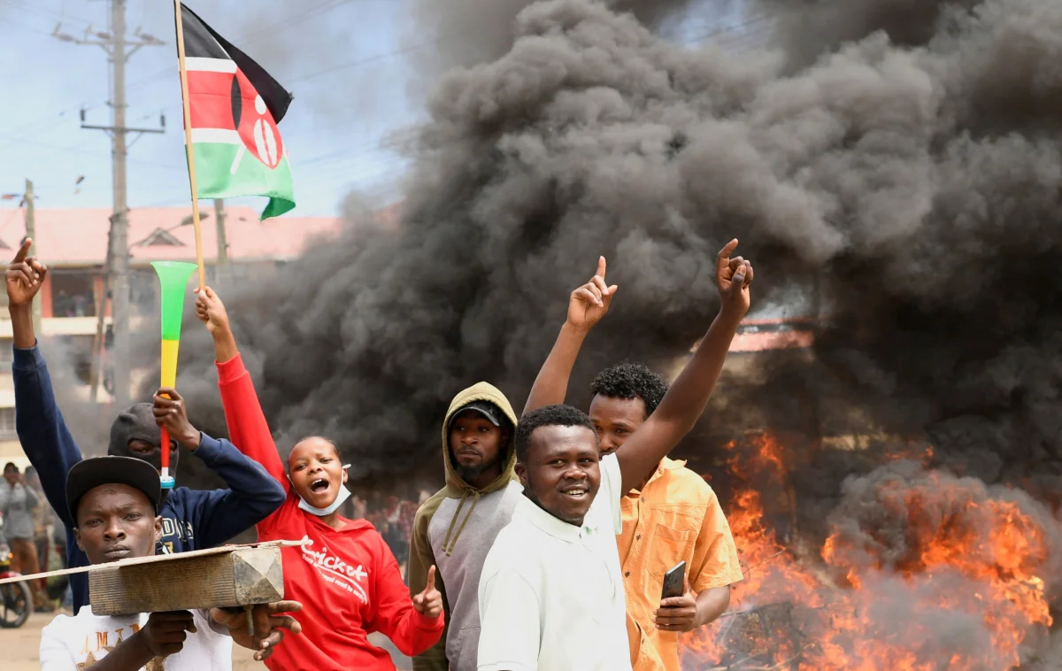 Kenya'da ABD Ebola Karantina Tesisine Karşı Protestolar