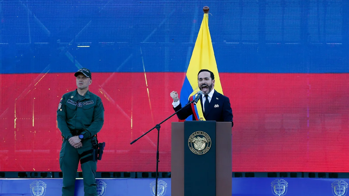 Kolumbiya'da yeni president yemin etti