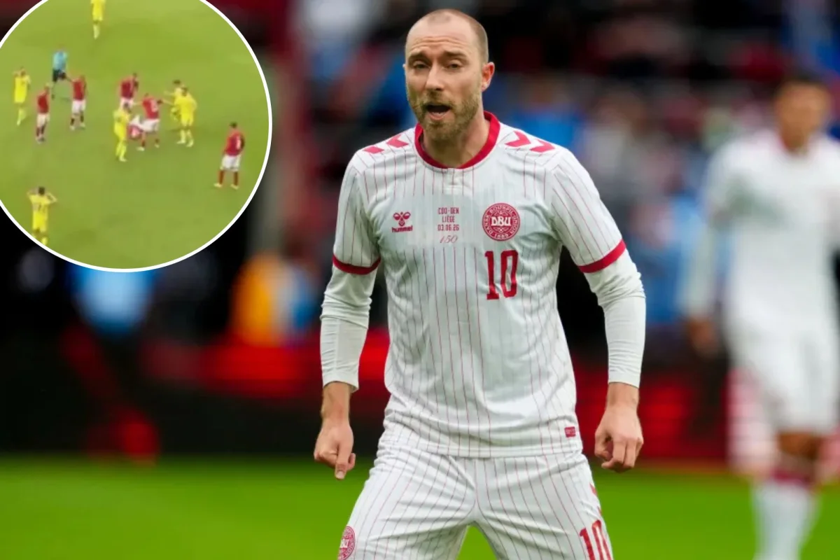 Denmark'ın Christian Eriksen, Ukrayna maçında ikinci kez çöktü
